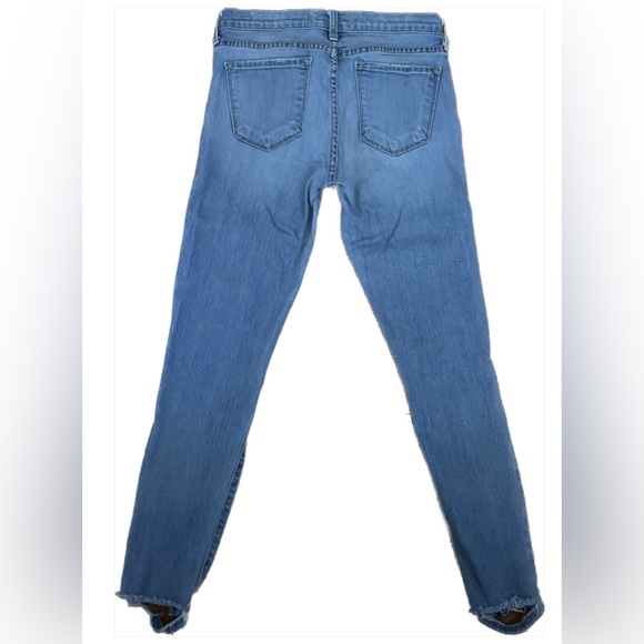 Flying Monkey Distressed Skinny Jeans, Size 27 - Picture 2 of 6